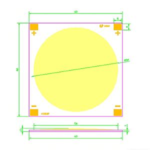 1500W Single Color LED COB Chip Surface Light Source